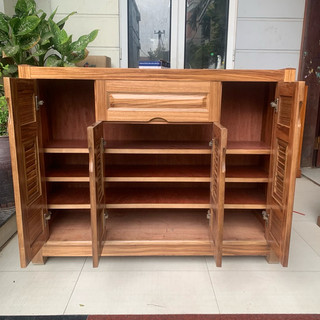 Tủ giày dép gỗ hương đủ kích thước hàng dày dặn