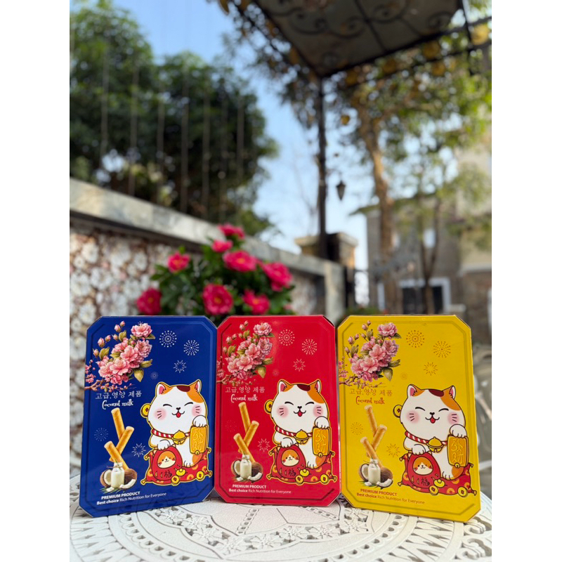 [ Bánh gói giỏ quà tết ] Mèo nhí hộp 200G | Shopee Việt Nam