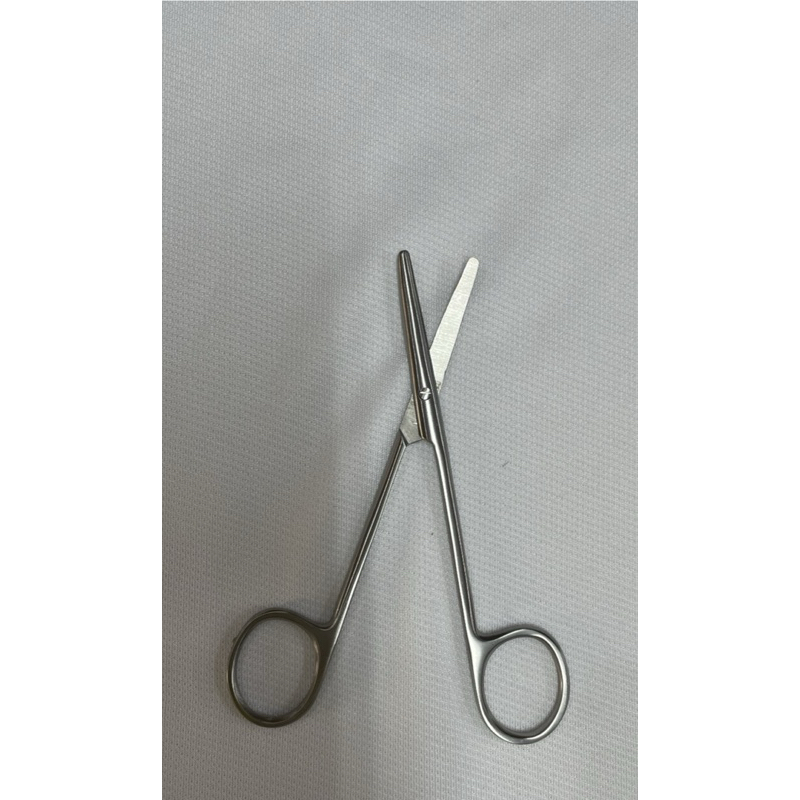 Kéo Metzenbaum cong cán vàng 12cm  - Kéo Met phẫu thuật cong 12cm