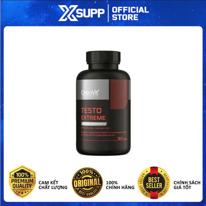 Viên Uống Ostrovit Testo Extreme – Sản Phẩm Tăng Test Tự Nhiên Cho N a m G i ớ i (90 Viên)