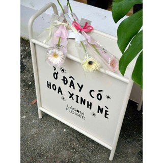 Standee Sắt Kệ Hoa Quảng Cáo Ngoài Trời - FeFACTORY