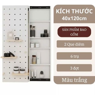 Gương trượt kết hợp kệ treo đồ thông minh DQ HOME  kích thước đa dạng