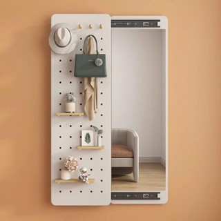 Gương trượt kết hợp kệ treo đồ thông minh DQ HOME  kích thước đa dạng