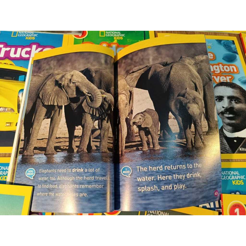 Sách Khoa học - National Geographic kids - Level 1 46 cuốn giấy