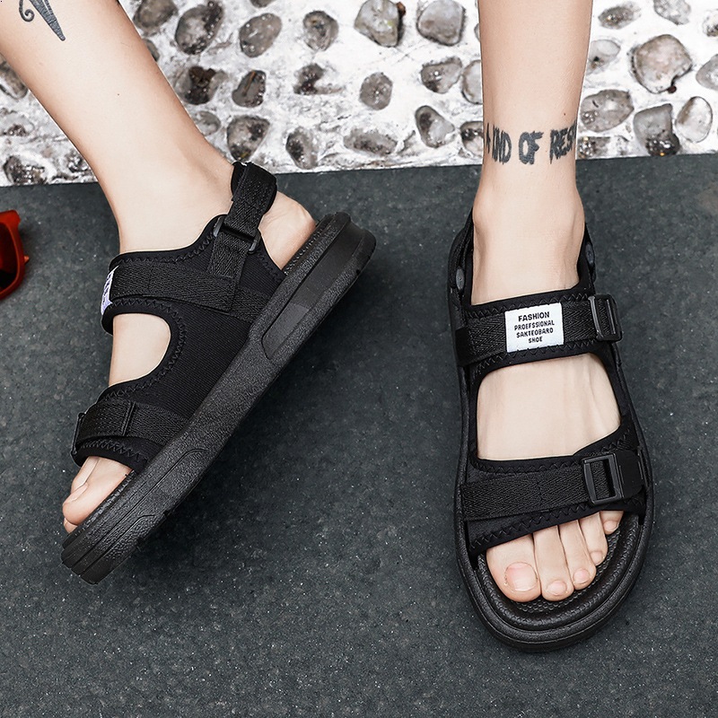 🔥Còn hàng🔥Dép nam,Sandal Học Sinh Quai Ngang,Êm Chân,Chống Trơn(Size 38-45)