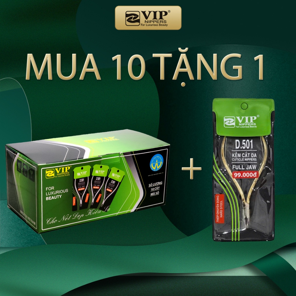 (COMBO) 10 Cây Kềm Tặng 1 Cây, Kềm Cắt Da VIP D-555, D-501, D-18, D-205 (Thép Chuyên Dùng)