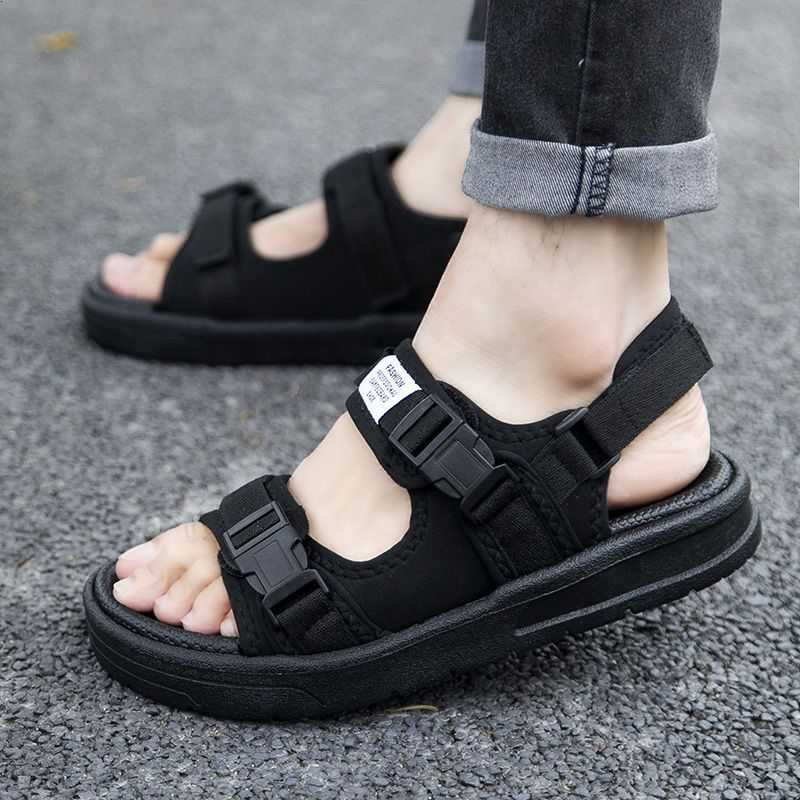 🔥Còn hàng🔥Dép nam,Sandal Học Sinh Quai Ngang,Êm Chân,Chống Trơn(Size 38-45)