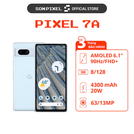 Điện Thoại Google Pixel 7A Quốc Tế Đủ New, Cũ 99%. Điện Thoại GG Pixel tại SonPixel