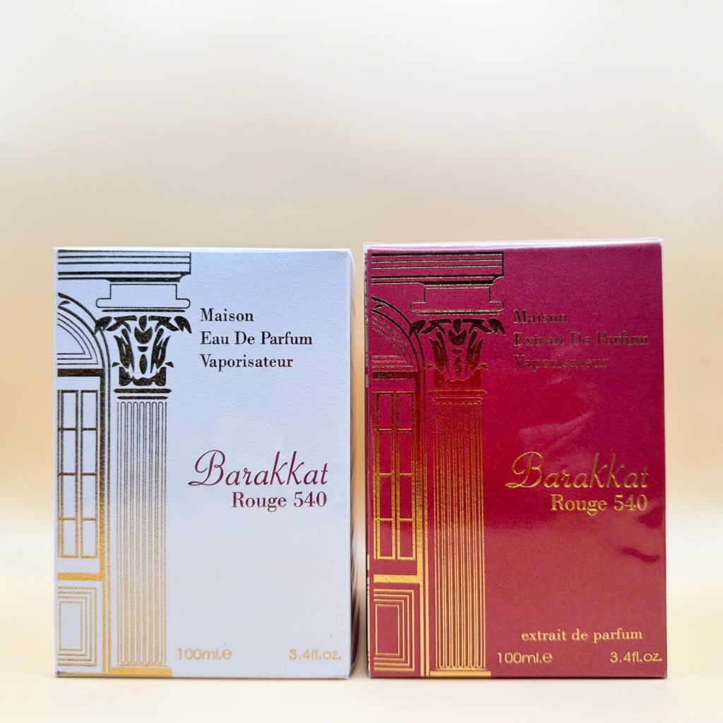 Nước Hoa Dubai Maison Vaporisateur Barakkat Rouge 540 Extrait De Parfum 100ml