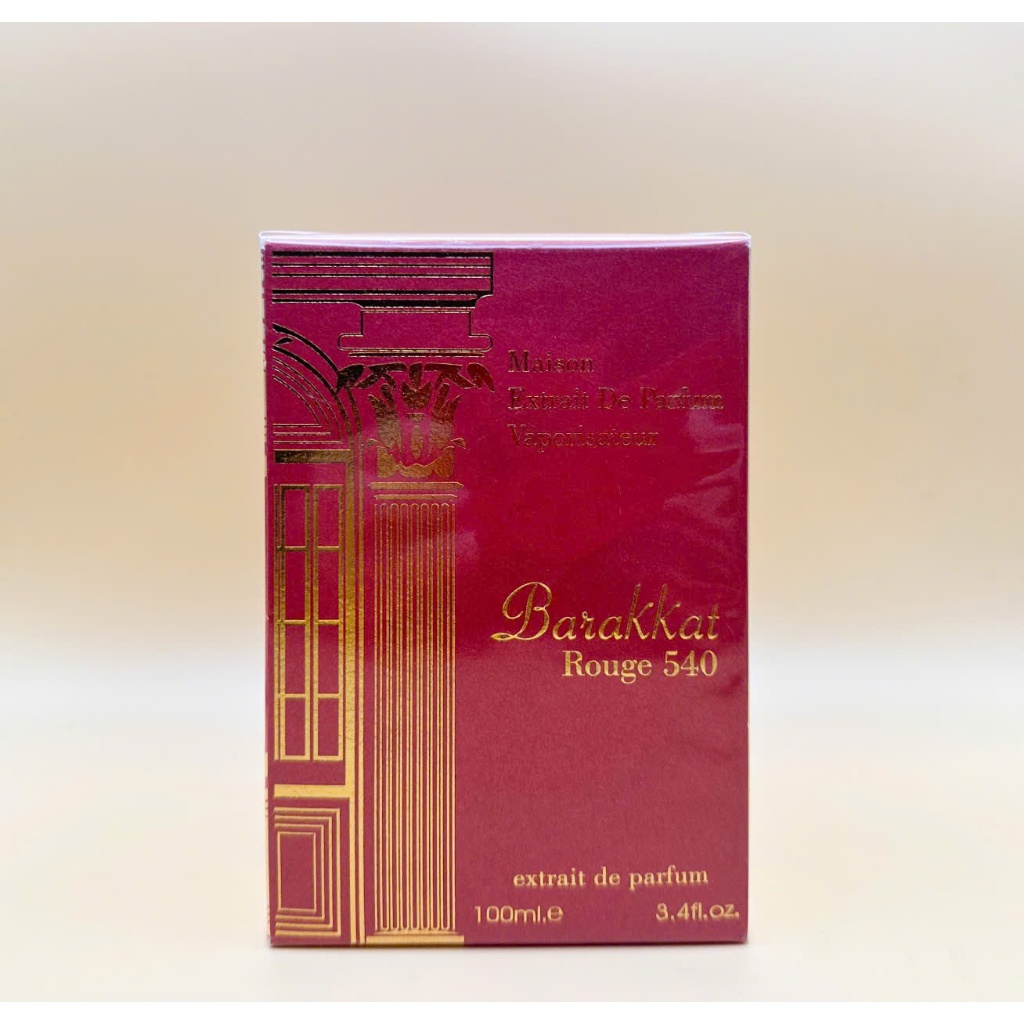 Nước Hoa Dubai Maison Vaporisateur Barakkat Rouge 540 Extrait De Parfum 100ml
