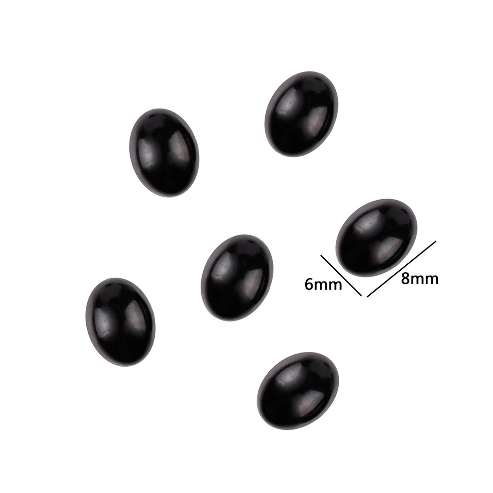 [15 cặp] Mắt dán hình oval bầu dục cho thú bông handmade