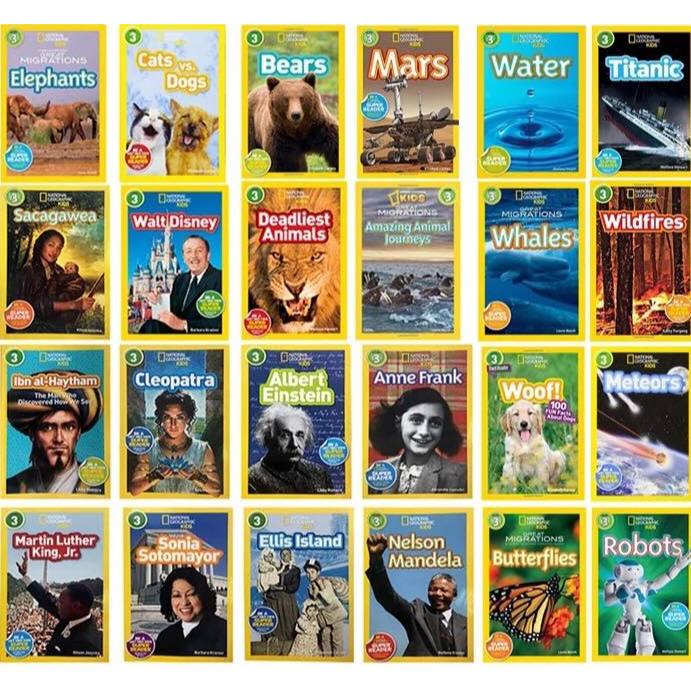 Sách Khoa học - National Geographic kids - Level 3 38 cuốn giấy