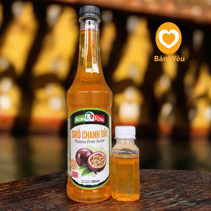 Siro/Syrup Mama Rosa Chia Lẻ Túi 100ml - Đủ Vị Pha Chế Thức Uống, Làm Thạch Trà Sữa