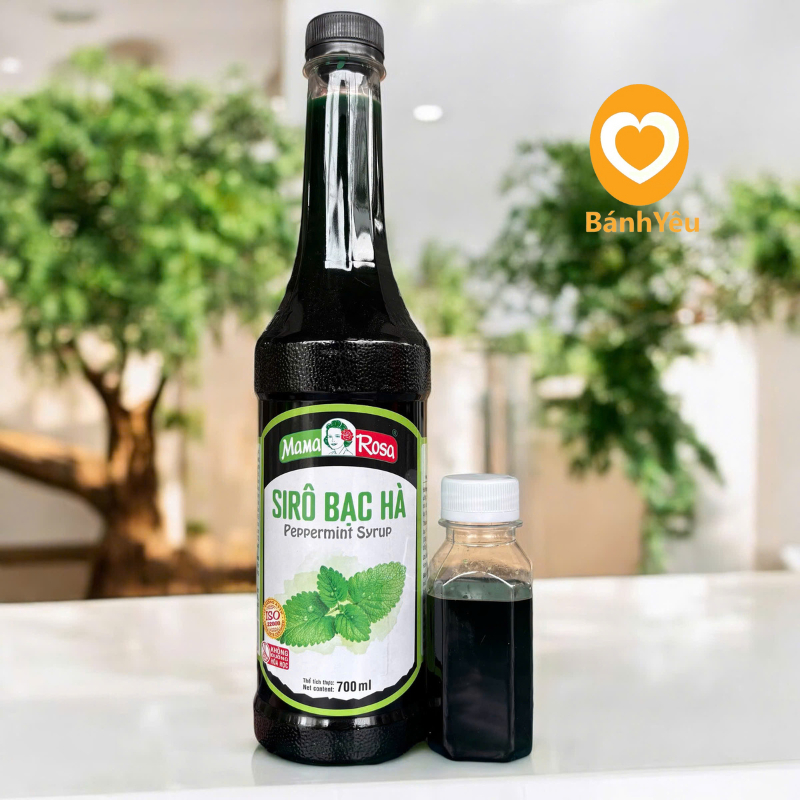 Siro/Syrup Mama Rosa Chia Lẻ Túi 100ml - Đủ Vị Pha Chế Thức Uống, Làm Thạch Trà Sữa