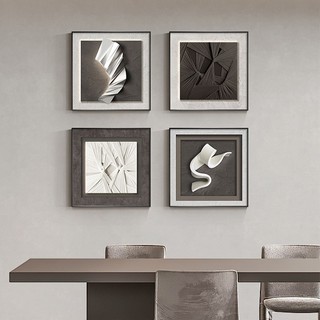 9 Mẫu Tranh Khung Vuông 3D Vải Canvas BH41 - Tranh Trang Trí Phòng Khách, Phòng Ngủ, Bàn Làm Việc