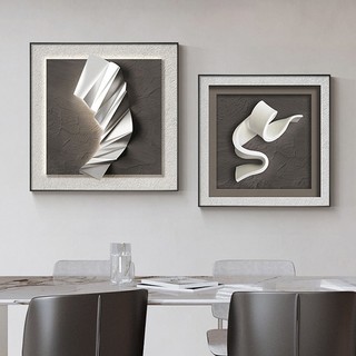 9 Mẫu Tranh Khung Vuông 3D Vải Canvas BH41 - Tranh Trang Trí Phòng Khách, Phòng Ngủ, Bàn Làm Việc