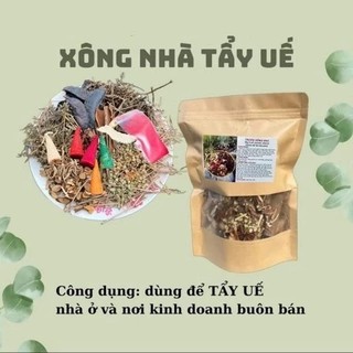 Gói Xông Nhà Tẩy Uế - Chiêu Tài và Đèn Led Nến Không Lửa Chữ Phúc 4.5cm/ Xông Tắm Xả Xui đại Cát đại Lợi (hàng tốt)