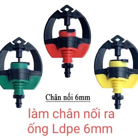 Béc tưới SD700 mini Tặng kèm nối 6mm- Hệ thống tưới phun mưa
