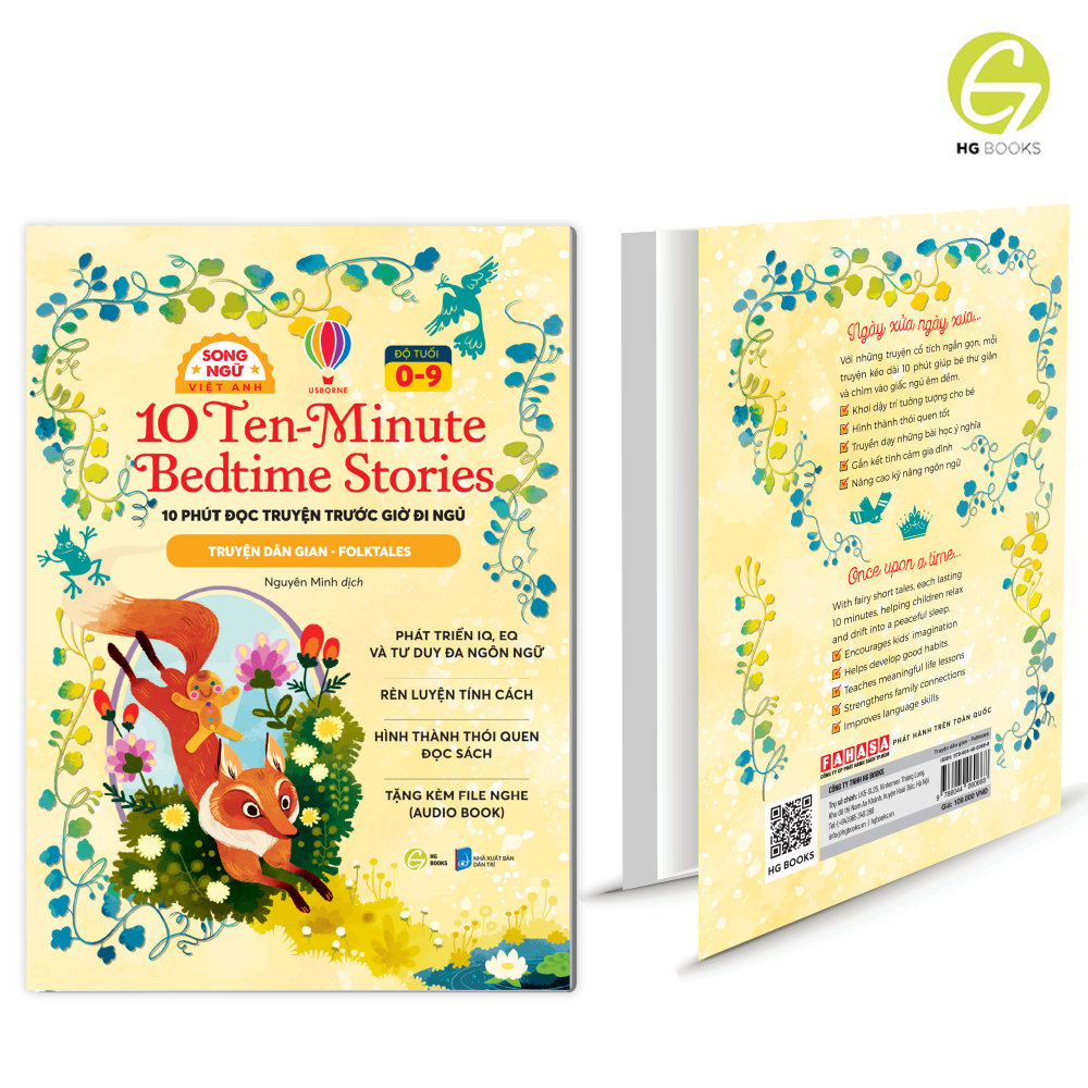 Ảnh Truyện Cổ Tích Song Ngữ Việt Anh 10 Phút Đọc Truyện Cho Bé Trước Giờ Ngủ 10 Minutes Bedtime Stories 2