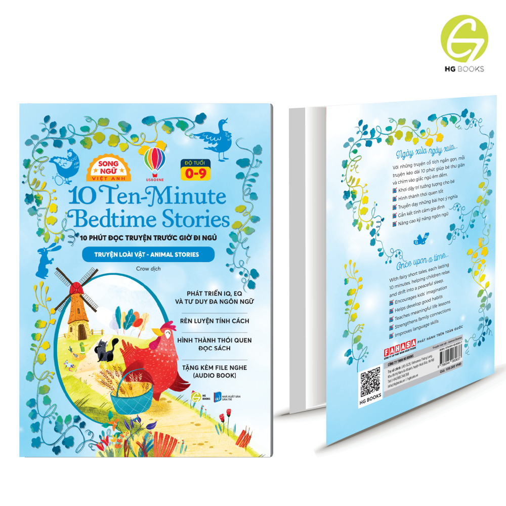 Ảnh Truyện Cổ Tích Song Ngữ Việt Anh 10 Phút Đọc Truyện Cho Bé Trước Giờ Ngủ 10 Minutes Bedtime Stories 4