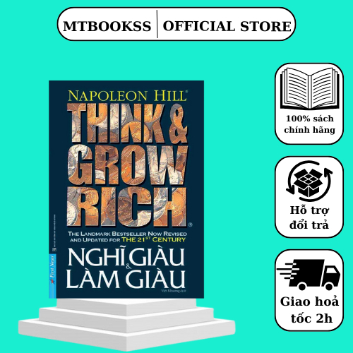 Sách - Nghĩ Giàu Và Làm Giàu (khổ nhỏ) - First New
