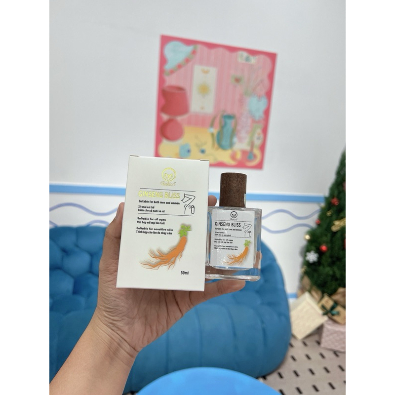 Xịt khử mùi Gingseng bliss khô thoáng 12 tiếng khô 2 giây