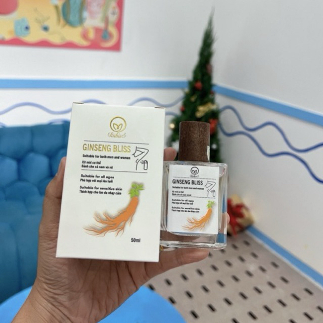 Xịt khử mùi Gingseng bliss khô thoáng 12 tiếng khô 2 giây