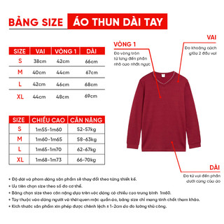Áo nam dệt kim cổ tim JASEY, áo dài tay màu mận mã 0112