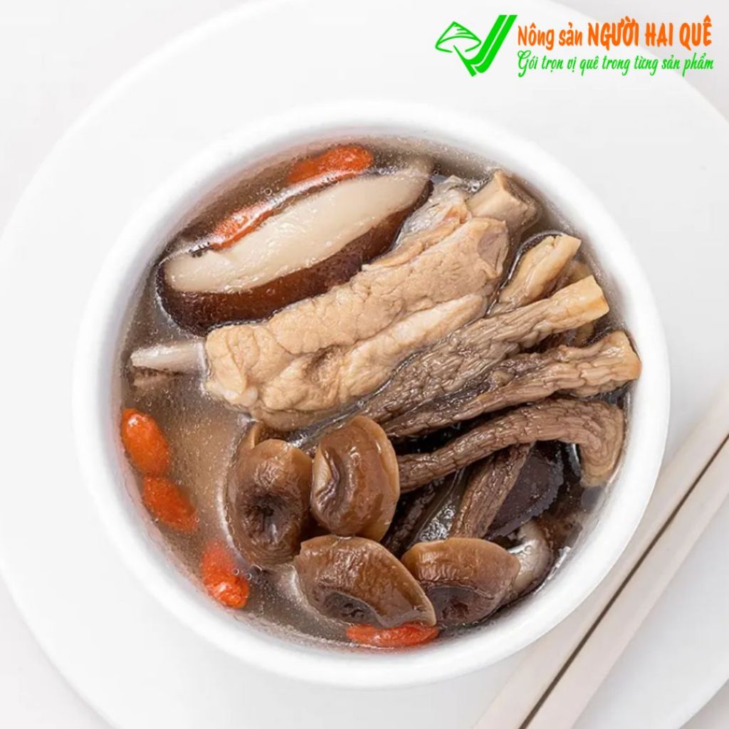 Combo nấm Hương (thật) + Lộc nhung + Đông cô cho bếp nhà bạn | Nông sản NGƯỜI HAI QUÊ