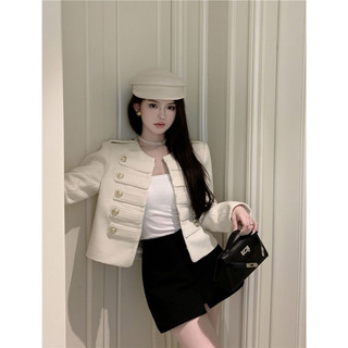 Áo khoác dạ tweed thời trang thu đông thoải mái cao cấp