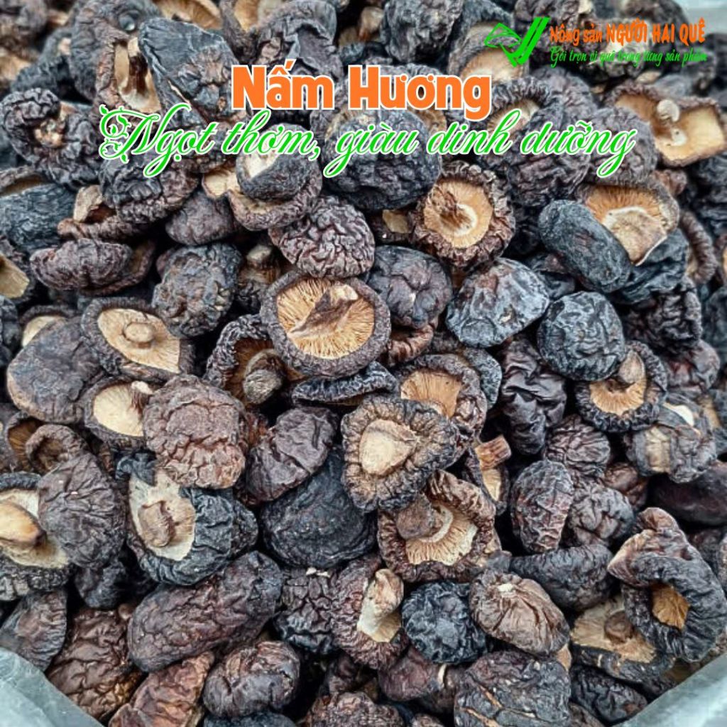 Combo nấm Hương (thật) + Lộc nhung + Đông cô cho bếp nhà bạn | Nông sản NGƯỜI HAI QUÊ