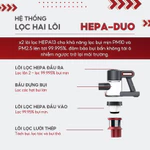 [HỎA TỐC] Máy hút bụi cầm tay không dây UNIQ Free A9 Pro máy hút bụi giường nệm gia đình đa năng cây hút bụi xe ô tô ga — ảnh 7