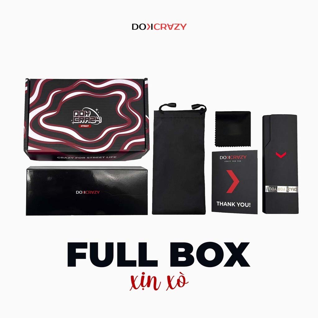 Ảnh Gọng kính thời trang DOKCRAZY TOGA Nam Nữ Hot Trend Hàn Quốc, Chống UV, Ánh Sáng Xanh, Form To 4