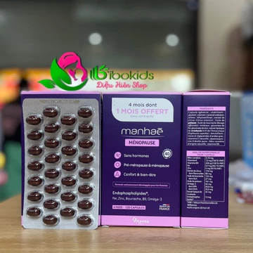 Viên uống nội tiết Manhae Pháp Hộp 120 viên uống 4 tháng