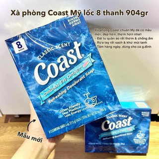 Xà Bông Cục Coast Classic Scent 113gram, Hàng Nhập Khẩu USA