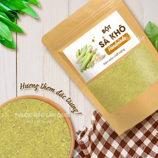 Bột sả nguyên chất 100g (Bột sả hữu cơ, xay mịn, gia vị tẩm ướp cho món ăn thơm ngon hấp dẫn)