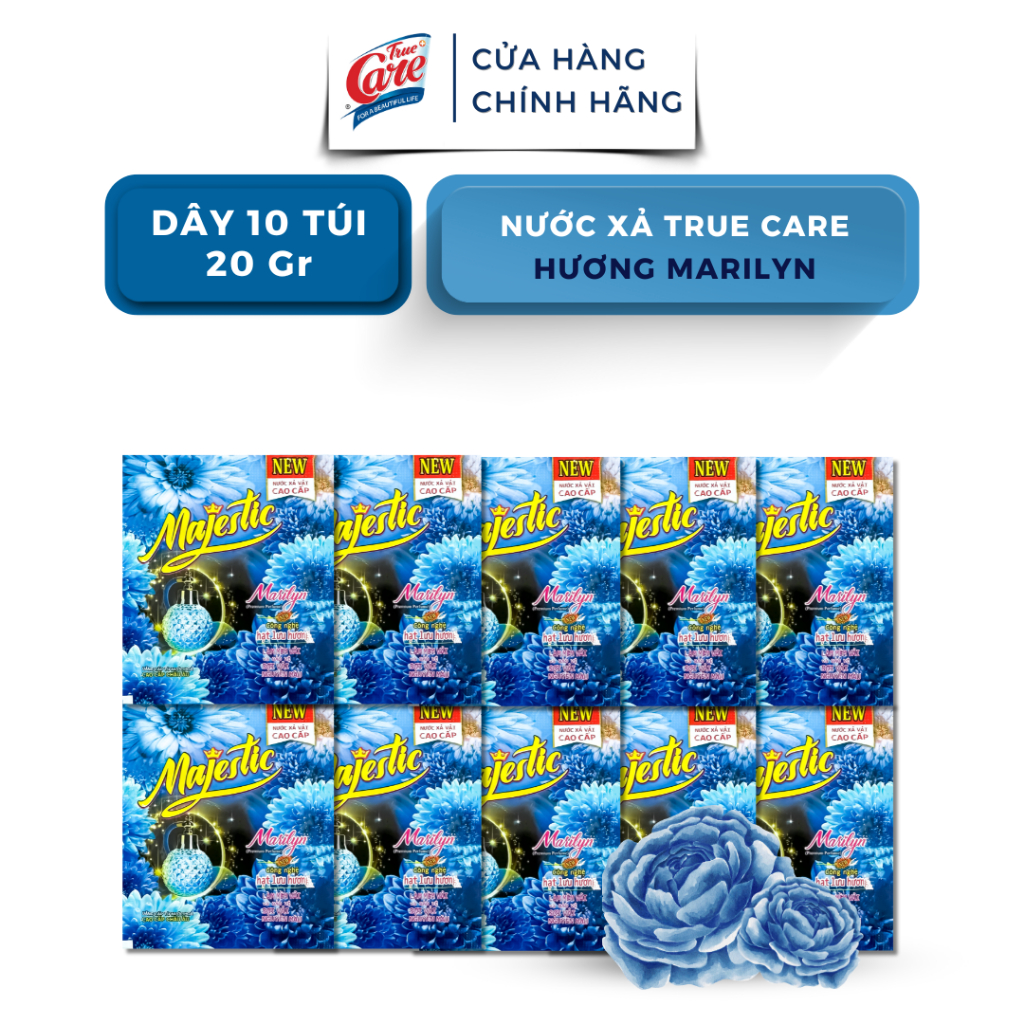 Nước Xả Vải True Care Hương Marilyn (1.15Kg - 3.3Kg)
