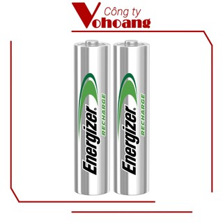 Bộ 2 Pin sạc AAA Energizer Recharge 700mAh (Bạc)