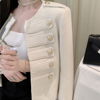 Áo khoác dạ tweed thời trang thu đông thoải mái cao cấp
