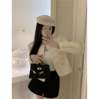 Áo khoác dạ tweed thời trang thu đông thoải mái cao cấp