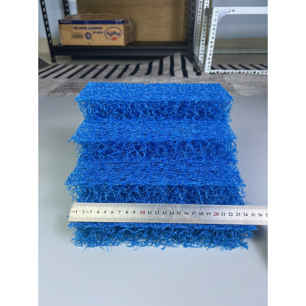 Jmast không keo AC, bùi nhùi lọc nước hồ cá cảnh kích thước cắt sẵn từ 10-20cm đến 30x30cm.