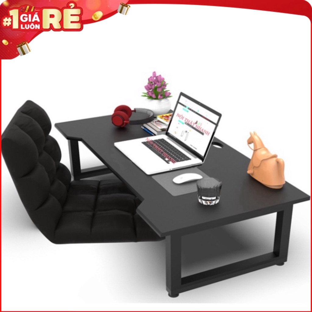 Bàn Gấp Gọn Gaming Chân Cựa 60x120x35 - Mặt Gỗ MDF, Chân Sắt Sơn Tĩnh Điện Navaco1