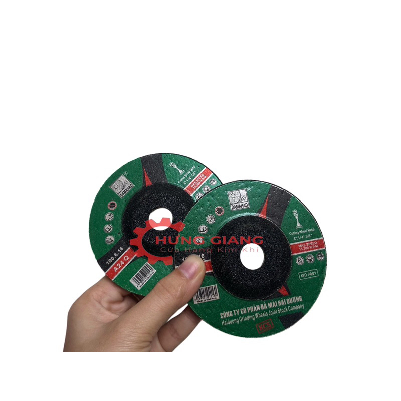 5 VIÊN Đá Mài 100mm Hải Dương BAVIA