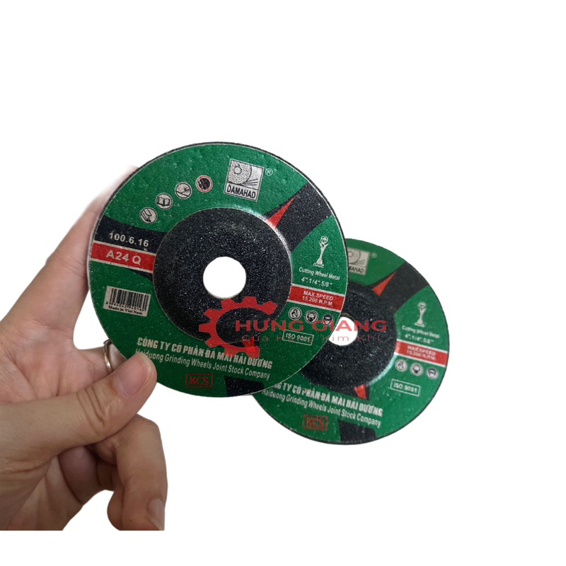 5 VIÊN Đá Mài 100mm Hải Dương BAVIA