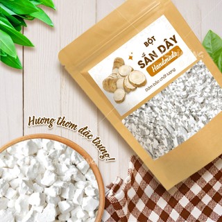 Bột sắn dây nguyên chất 100g, sắn dây ta nhà làm, pha uống giúp thanh nhiệt, giải khát - Lãn Ông