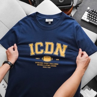 Set Bộ Thể Thao Nam Nữ Đẹp Phối Họa Tiết ICCDN Sành Điệu,Chất Liệu Cotton Mềm Mịn Thấm Hút Mồ Hôi Cực Tốt