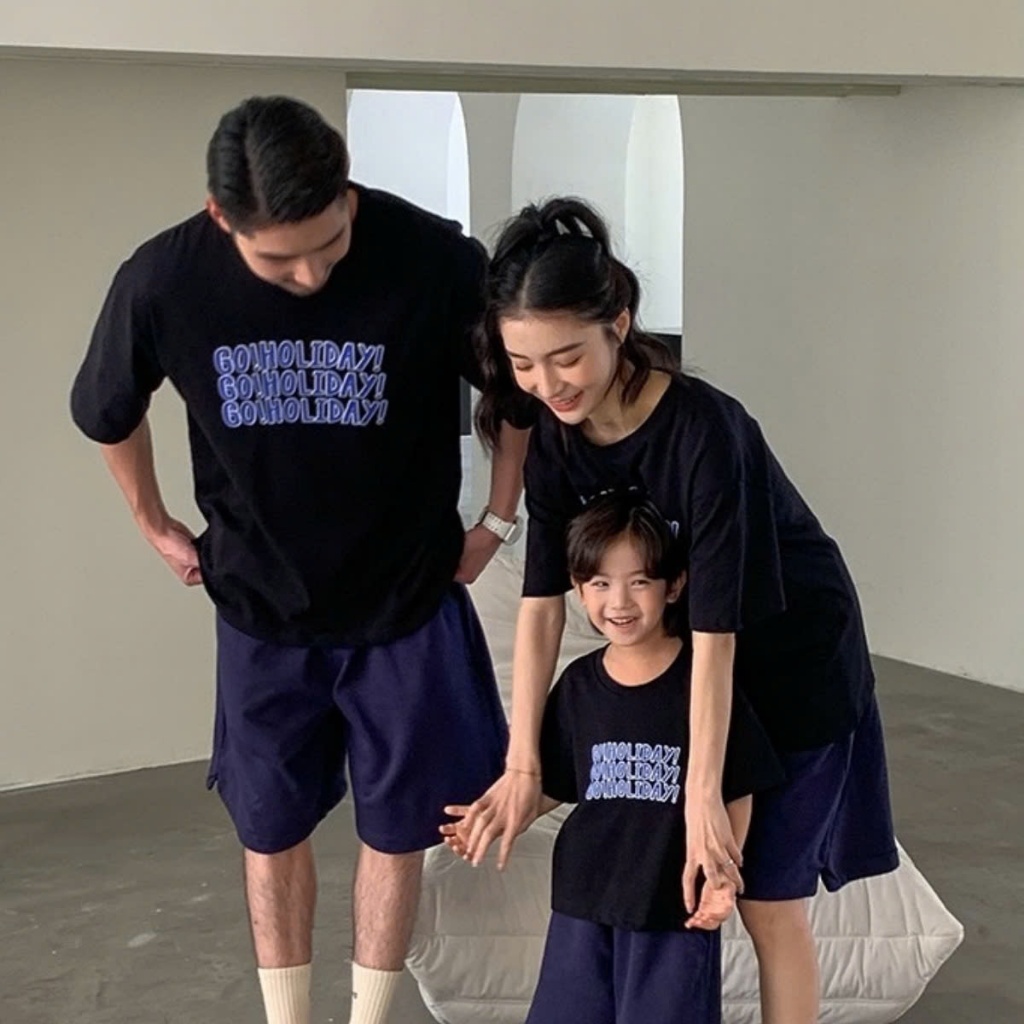 Áo Thun Gia Đình - Kết Nối Yêu Thương B616 | JJ Kids Fashion