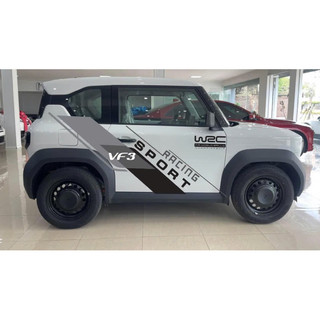 Tem 2 bên Sườn Xe Ô tô VF3, Team Decal Oto-Tem 2 bên sườn Cực Chất, Hàng 3 Lớp Chất Lượng Cao ,Team Decal