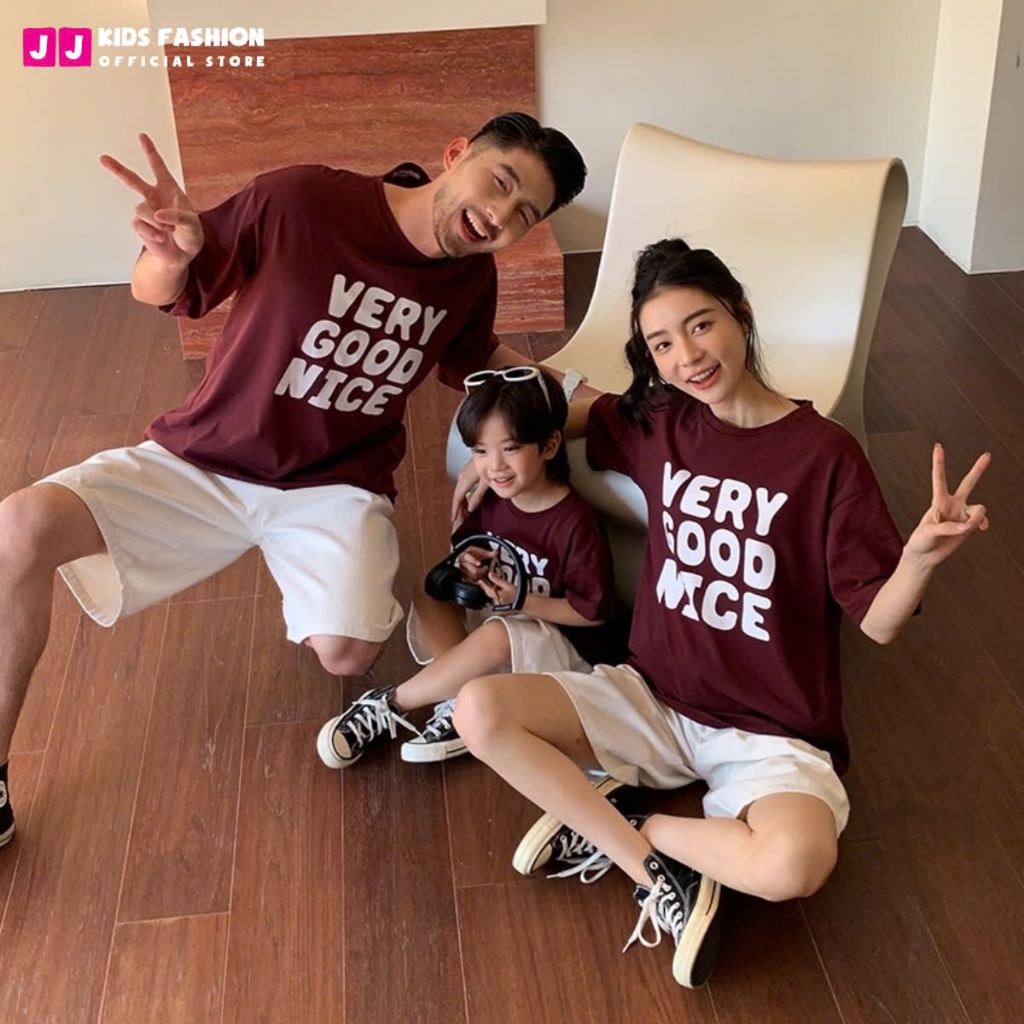 Áo Thun Gia Đình - Kết Nối Yêu Thương B613 | JJ Kids Fashion