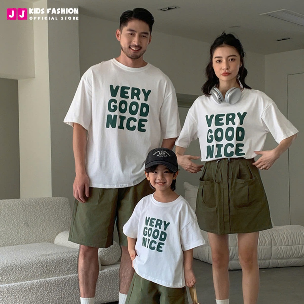 Áo Thun Gia Đình - Kết Nối Yêu Thương B613 | JJ Kids Fashion